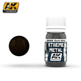 AK Interactive MODEL PAINTS AK Interactive Xtreme Metal Burnt Metal Metallic Paint 30ml Bottle