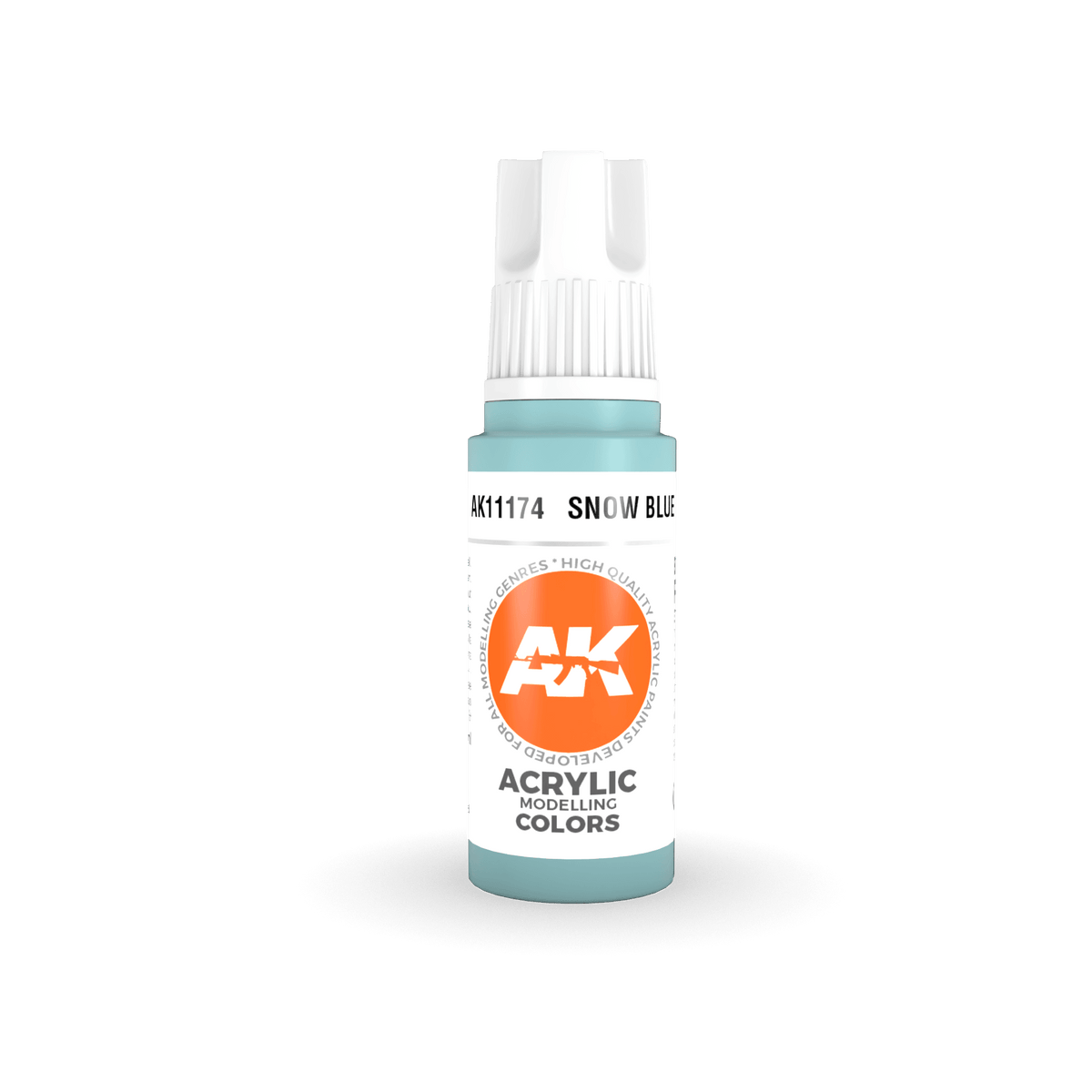 AK Interactive Paint AK Interactive AK11174 3G Snow Blue Acrylic Paint 17ml