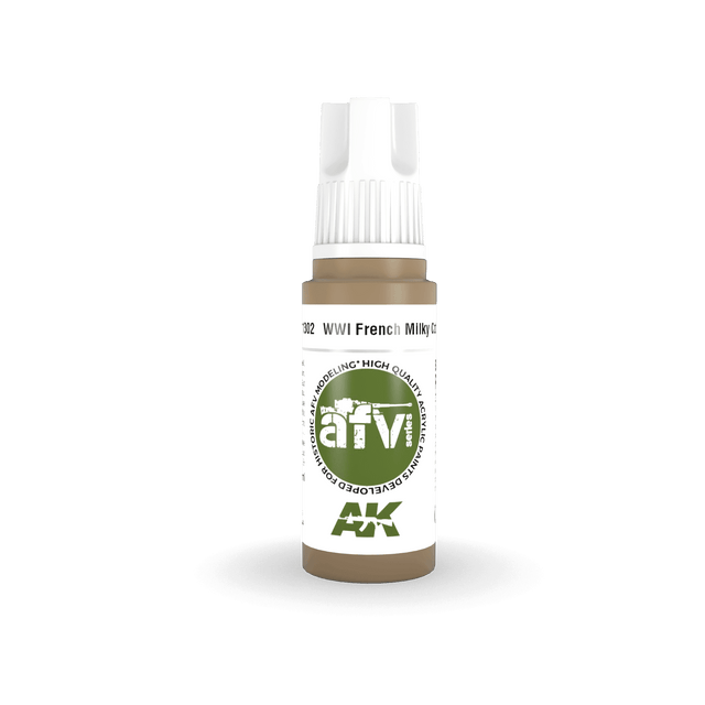 AK Interactive Paint AK Interactive AK11302 3G AFV WWI French Milky Coffee Paint 17ml