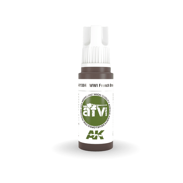 AK Interactive Paint AK Interactive AK11304 3G AFV WWI French Brown Paint 17ml
