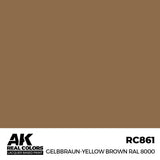 AK Interactive Paint AK Interactive RC861 Real Colors Gelbbraun-Yellow Brown RAL 8000 Paint 17ml