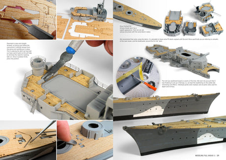 AKI Books HOBBY BOOKS AK Interactive Modeling - Modelling Full Ahead 3: Bismarck & Tirpitz Book