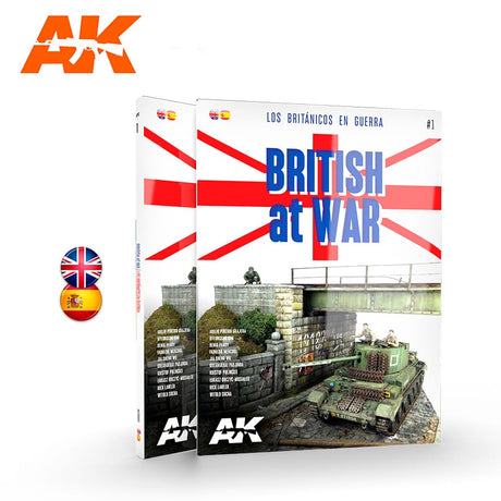 AKI Books HOBBY BOOKS AKI Books - British At War Vol.1 Book