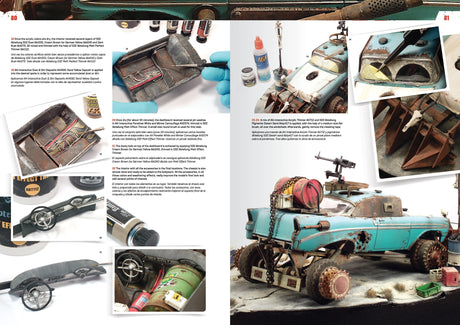 AKI Books HOBBY BOOKS AKI Books - Doomsday Chariots Modeling Post-Apocalyptic Vehicles Book