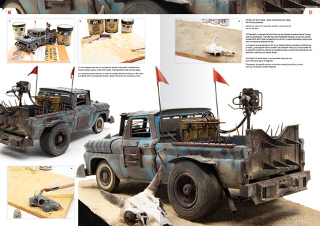 AKI Books HOBBY BOOKS AKI Books - Doomsday Chariots Modeling Post-Apocalyptic Vehicles Book