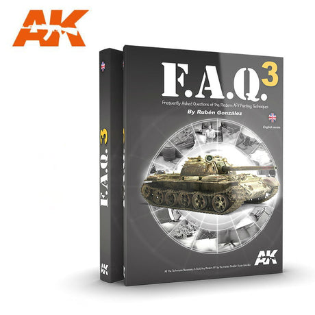 AKI Books HOBBY BOOKS AKI Books - FAQ 3 Modern AFV Painting Techniques Book