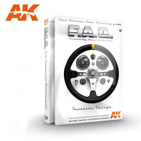 AKI Books HOBBY BOOKS AKI Books - FAQ Civil Vehicles Scale Modeling Guide Book