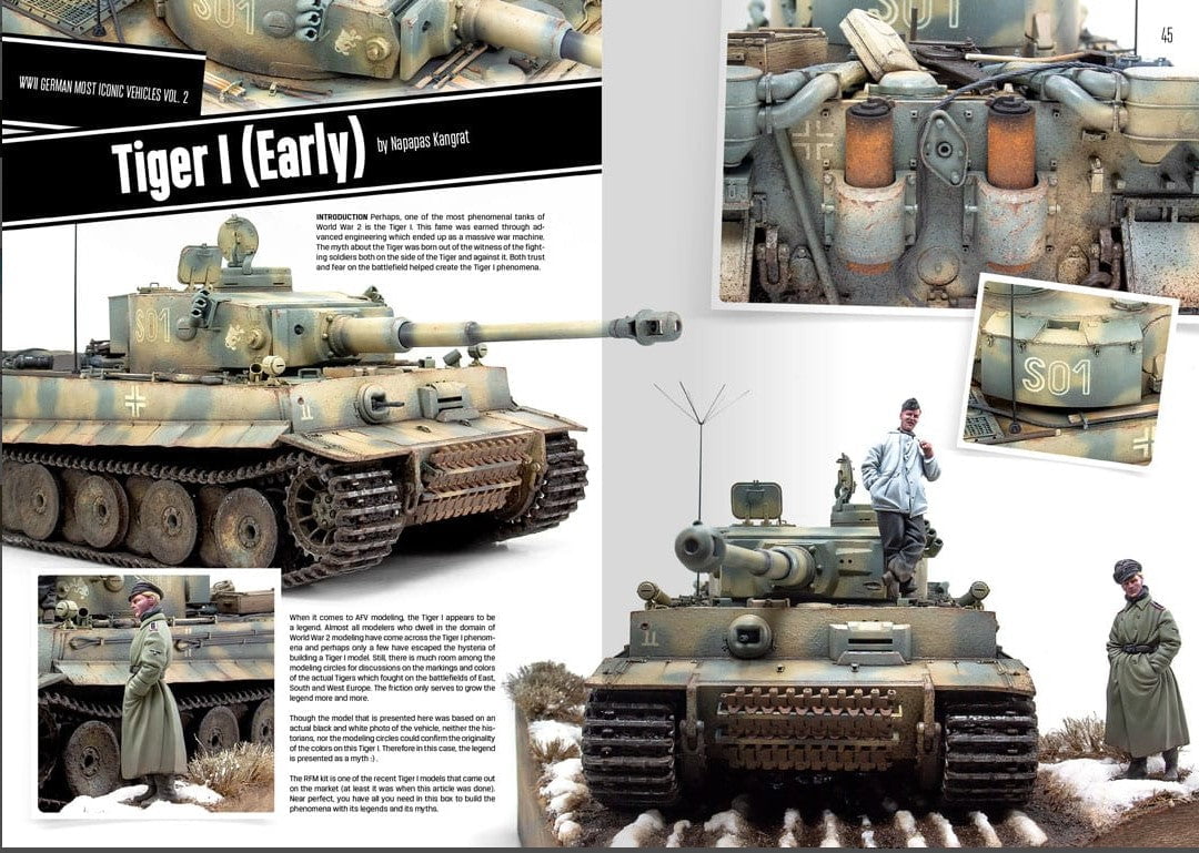 AKI Books HOBBY BOOKS AKI Books - WWII German Most Iconic SS Vehicles Vol. 2 Book