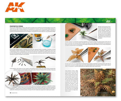 AKI Books HOBBY PAINT AKI Books - Learning 10: Mastering Vegetation in Modeling