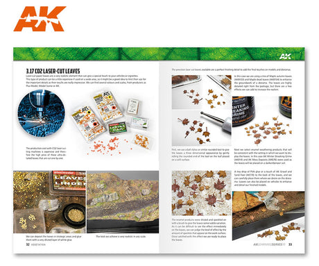 AKI Books HOBBY PAINT AKI Books - Learning 10: Mastering Vegetation in Modeling