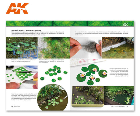 AKI Books HOBBY PAINT AKI Books - Learning 10: Mastering Vegetation in Modeling