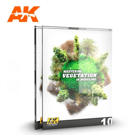 AKI Books HOBBY PAINT AKI Books - Learning 10: Mastering Vegetation in Modeling