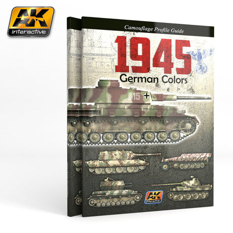 AKI Books MODEL PAINTS AKI Books - 1945 German Colors Camouflage Profile Guide Book