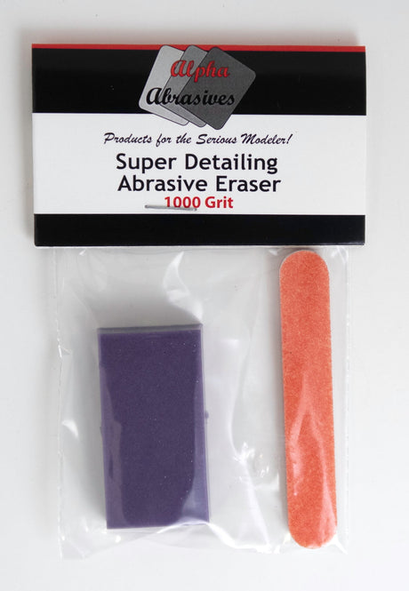 Alpha Abrasives Hobby Building Accessories Alpha Abrasives 1000 Grit Super Detailing Abrasive Eraser  - #64052