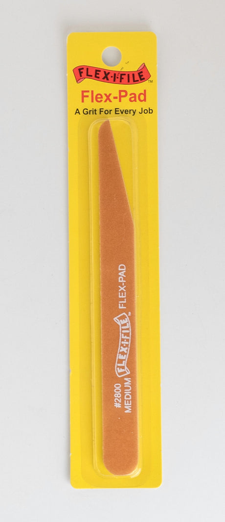 Alpha Abrasives Hobby Building Accessories Alpha Abrasives 280 Grit Medium Single Flex-Pad File - 2800