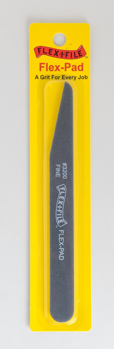 Alpha Abrasives Hobby Building Accessories Alpha Abrasives 320 Grit Fine Single Flex-Pad File - #3200