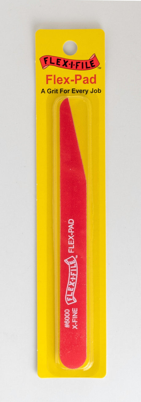 Alpha Abrasives Hobby Building Accessories Alpha Abrasives 600 Grit Fine Single Flex-Pad File - #6000