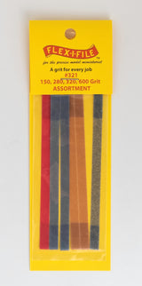 Alpha Abrasives Hobby Building Accessories Alpha Abrasives Flex-I-File Refill Tapes Assorted  - #321