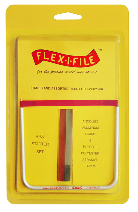 Alpha Abrasives Hobby Building Accessories Alpha Abrasives Flex-I-File Starter Set - #700