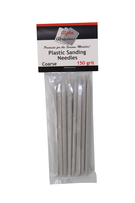 Alpha Abrasives Hobby Building Accessories Alpha Abrasives Gray Coarse Grit Plastic Sanding Needle - 0401