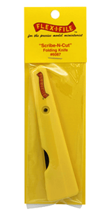 Alpha Abrasives Hobby Building Accessories Alpha Abrasives Scribe-N-Cut Knife Folding Knife - #6087