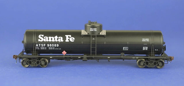 American Limited Models American Limited 1822 ALM - GATC Welded Tank Car ATSF - Santa Fe - Reclaimed Diesel Fuel Service #98089 HO Scale
