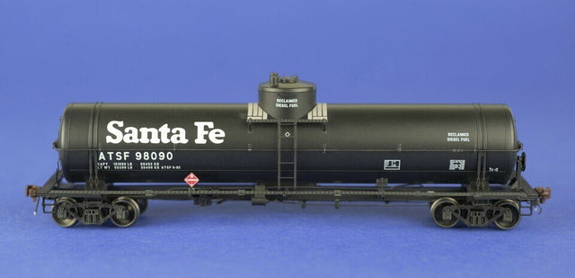 American Limited Models American Limited 1823 ALM - GATC Welded Tank Car ATSF - Santa Fe - Reclaimed Diesel Fuel Service #98090 HO Scale
