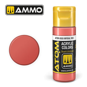 AMMO by MIG Jimenez Airbrush Paint AMMO by MIG ATOM Acrylic Colors: Imperial Red