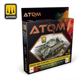 AMMO by MIG Jimenez Airbrush Paint AMMO by MIG ATOM Russian Tanks Colors WWII Set