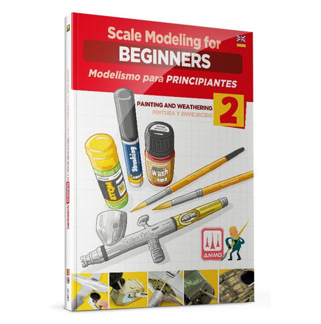 AMMO by MIG Jimenez AMMO by Mig 6301 Scale Modeling for Beginners Vol. 2: Painting & Weathering (Limited Edition)