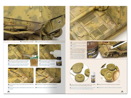AMMO by MIG Jimenez AMMO by Mig 6303 How to Paint Mid WWII German Tanks Book