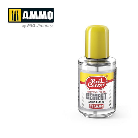 AMMO by MIG Jimenez AMMO R2520 Extra-Thin Cement (30 ML) Acrylic Paints By Mig Jimenez