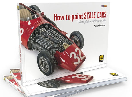 AMMO by MIG Jimenez Books & Reference AMMO by Mig 6298 How to Paint Scale Cars Guide Book