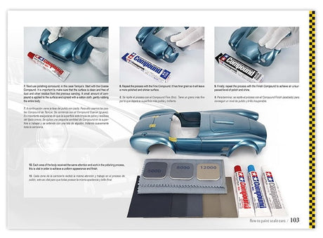 AMMO by MIG Jimenez Books & Reference AMMO by Mig 6298 How to Paint Scale Cars Guide Book
