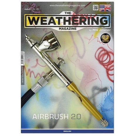 AMMO by MIG Jimenez Magazine AMMO by Mig 4536 The Weathering Magazine #37: Airbrush 2.0