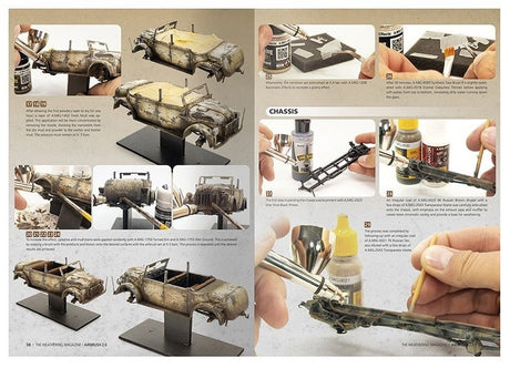 AMMO by MIG Jimenez Magazine AMMO by Mig 4536 The Weathering Magazine #37: Airbrush 2.0