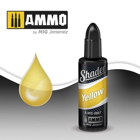 AMMO by MIG Jimenez MIG-0867 YELLOW SHADER AMMO By MIG