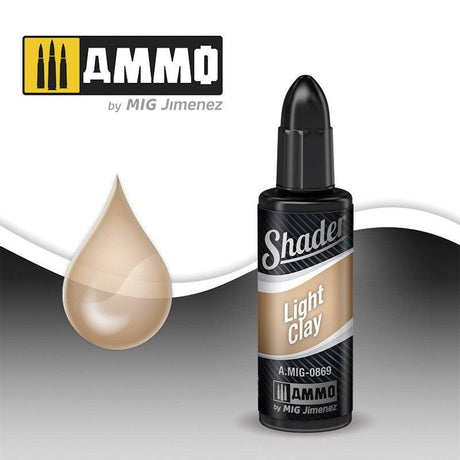 AMMO by MIG Jimenez MIG-0869 LIGHT CLAY SHADER AMMO By MIG