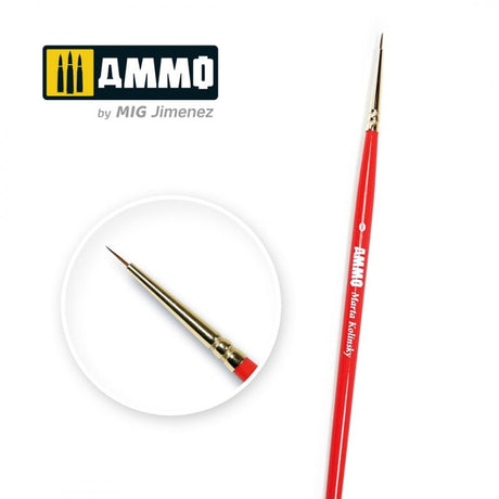 AMMO by MIG Jimenez paint brush AMMO by MIG Brushes - 0 AMMO Marta Kolinsky Brush