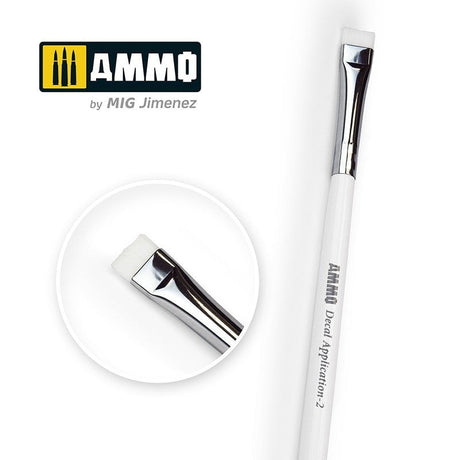 AMMO by MIG Jimenez paint brush AMMO by MIG Brushes - 2 AMMO Decal Application Brush
