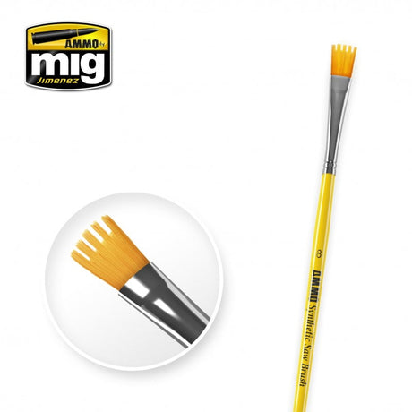 AMMO by MIG Jimenez paint brush AMMO by MIG Brushes - #8 SYNTHETIC SAW BRUSH