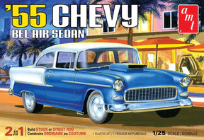 AMT Model Kits Other Models & More AMT  1955 Chevy Bel Air Sedan 2T Skill 2