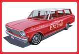 AMT Model Kits Other Models & More AMT 1963 Chevy II Nova Wagon w/Crates Coke Skill 3