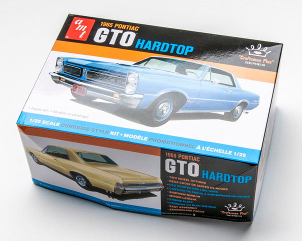 AMT Model Kits Other Models & More AMT  1965 Pontiac GTO Hardtop Craftsman Plus 1/25