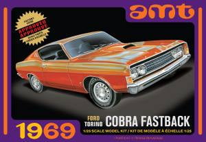 AMT Model Kits Other Models & More AMT 1969 Ford Torino Cobra Fastback 2T Skill 2