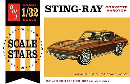 AMT Model Kits Other Models & More AMT  '63 Chevy Corvette 1/32