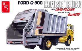 AMT Model Kits Other Models & More AMT  Ford C-900 Gar Wood Load Packer Garbage Truck 1/25