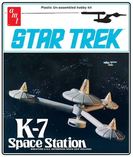 AMT Model Kits Other Models & More AMT  Star Trek K-7 Space Station 1/7600