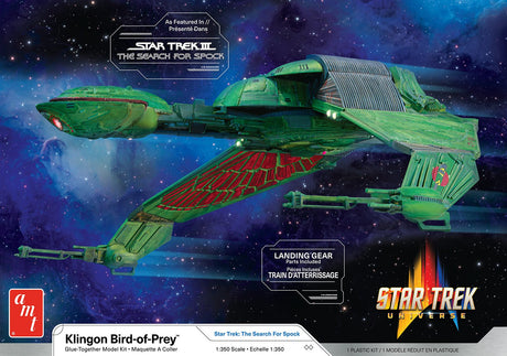 AMT Model Kits Other Models & More AMT Star Trek Klingon Bird of Prey 1/350