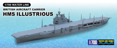 Aoshima MODEL SHIPS Aoshima 1/700 HMS Illustrious Aircraft Carrier Waterline (New Tool) Kit